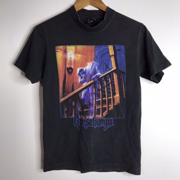 Goosebumps The Headless Ghost Horror Vintage 90's Kids Large (Adult XS) T-Shirt